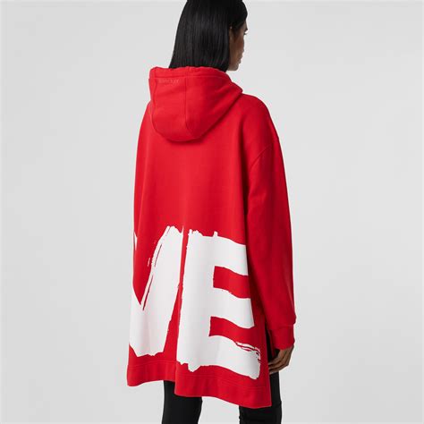 burberry love hoodie|burberry hoodie women.